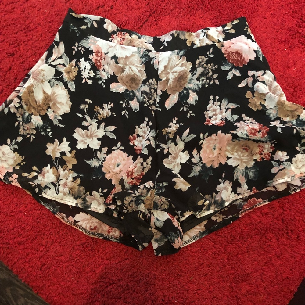 Floral shorts